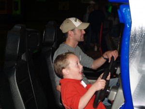 Dad, catch me if you can!!!!!